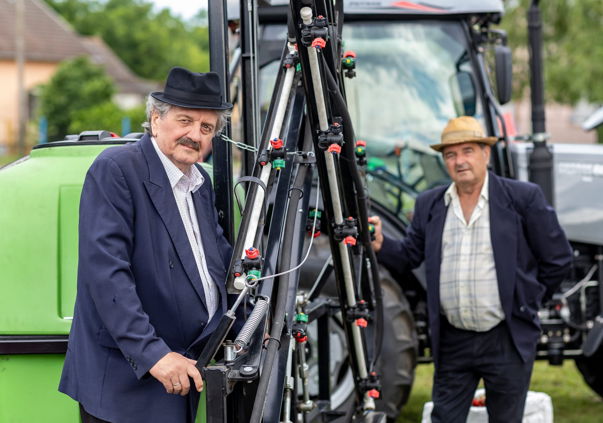 Presentation of a Majevica field sprayer