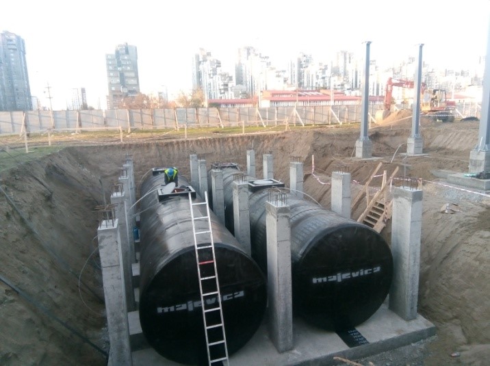 Steel tanks
