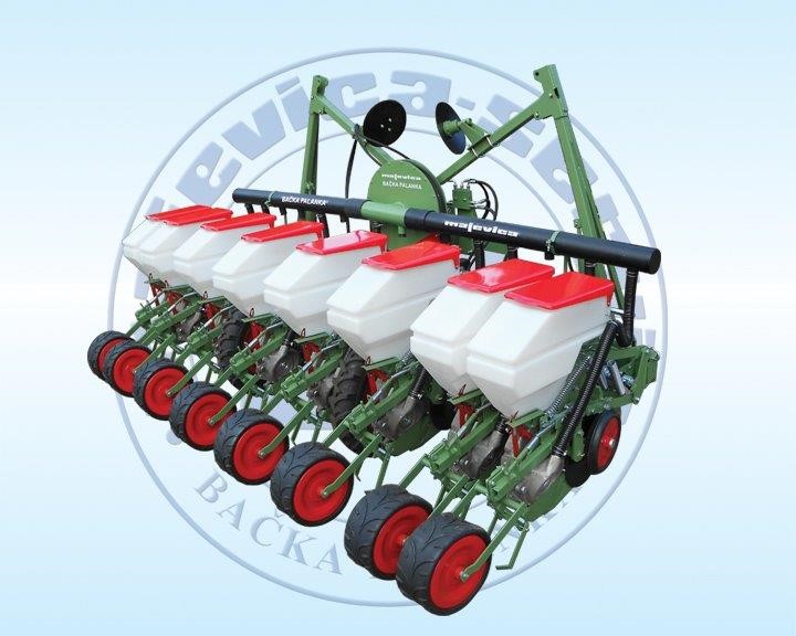 Pneumatic precision seed drills